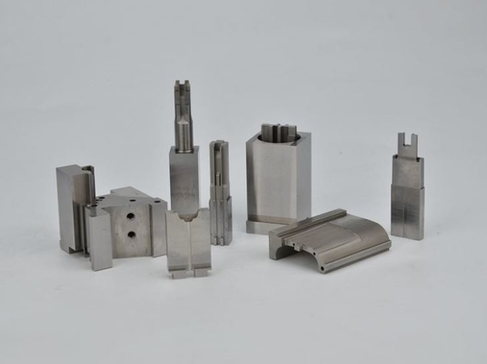 SKD11 Connector Mold Parts Precision Mirror CNC Milling Parts Mini USB Electronics Applied