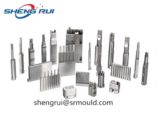 Metal Wire Cutting Parts Precision Mechanical Spare Parts With Polishing DLC Coating