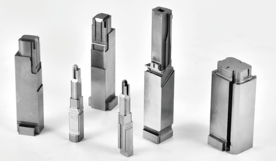 SKD11 Connector Mold Parts Precision Mirror CNC Milling Parts Mini USB Electronics Applied