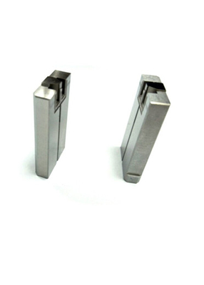 Silver High Precision Machined Parts Components With Brushing Sandblasted Plating