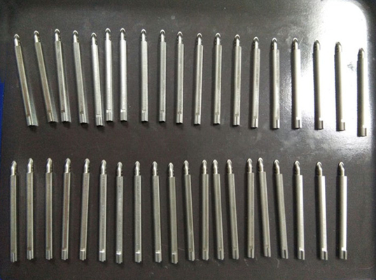 Ejector Pins OEM Spare Parts , Custom Color Carbon Steel Injection Molded Parts